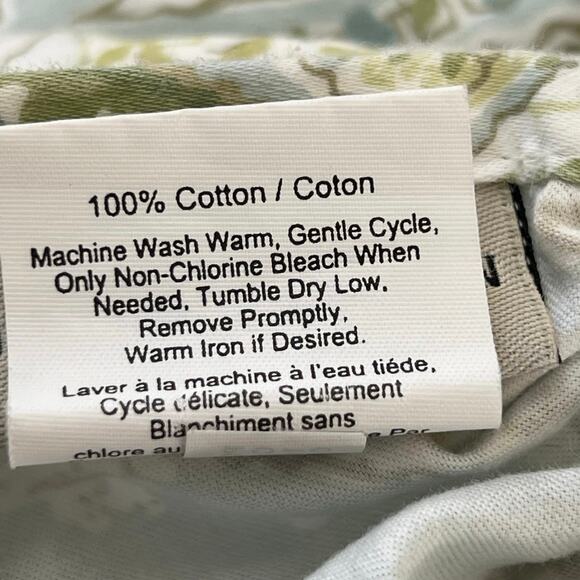 Pottery Barn Sienna Paisley Twin Cotton  Duvet Cover - Picture 6 of 8